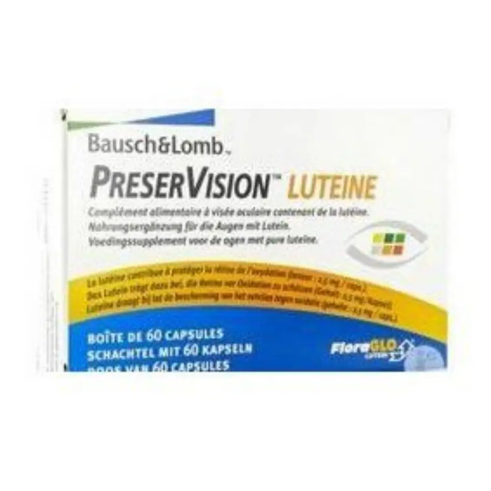 کپسول پرزرویژن لوتئین بوش اند لومب 60 عددی