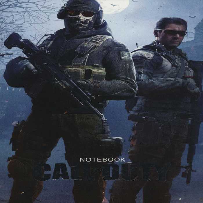 دفتر خط دار ندای وظیفه (CALL OF DUTY)،(کد 228) - ناشربوک | خرید آنلاین کتاب