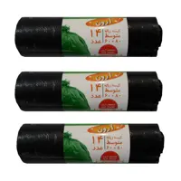 کیسه زباله آرون مدل AG-6080-3PKG سه رول 14 عددی
