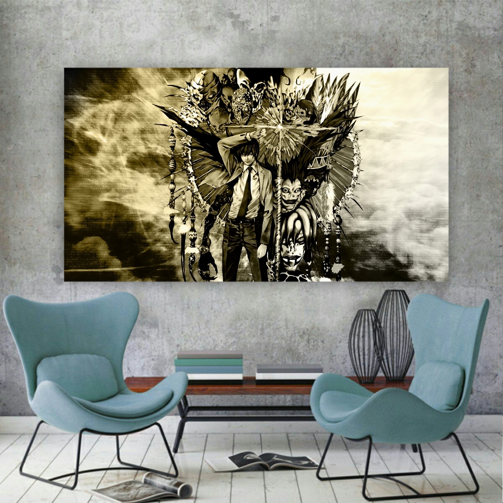 تابلو شاسی طرح انیمه دفترچه مرگ مدل TP713