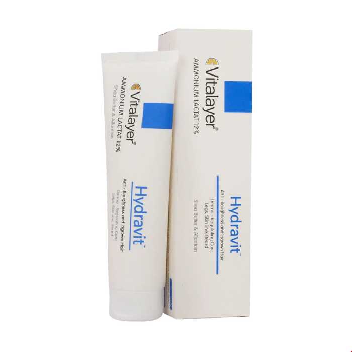 کرم آمونیوم لاکتات 12 درصد هیدراویت ویتالیر 100 میلی لیتری