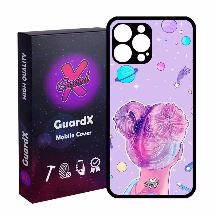 کاور گارد ایکس طرح Girl مدل Glass10112 مناسب برای گوشی موبایل اپل iPhone 13 Pro Max