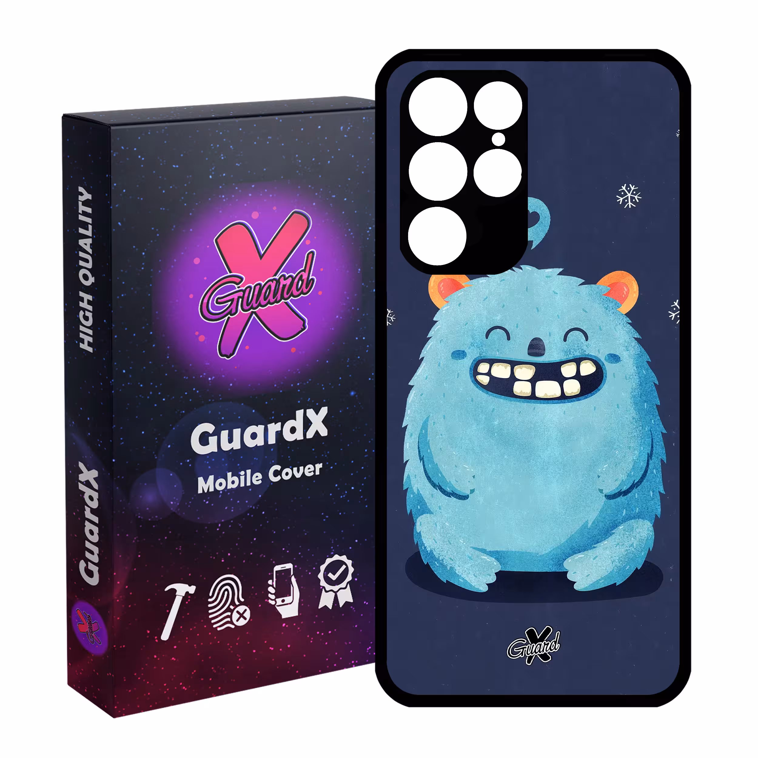 کاور گارد ایکس طرح Pet مدل Glass10188 مناسب برای گوشی موبایل سامسونگ Galaxy S22 Ultra