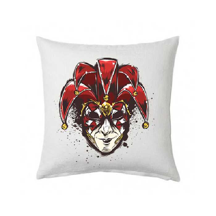 کاور کوسن طرح ماسک کد A0270 بسته دو عددی