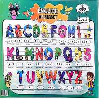 پوستر حروف الفبا انگلیسی - کتاب‌فروشی کوچه کتاب