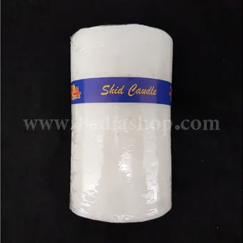 شمع استوانه سفید 7-13