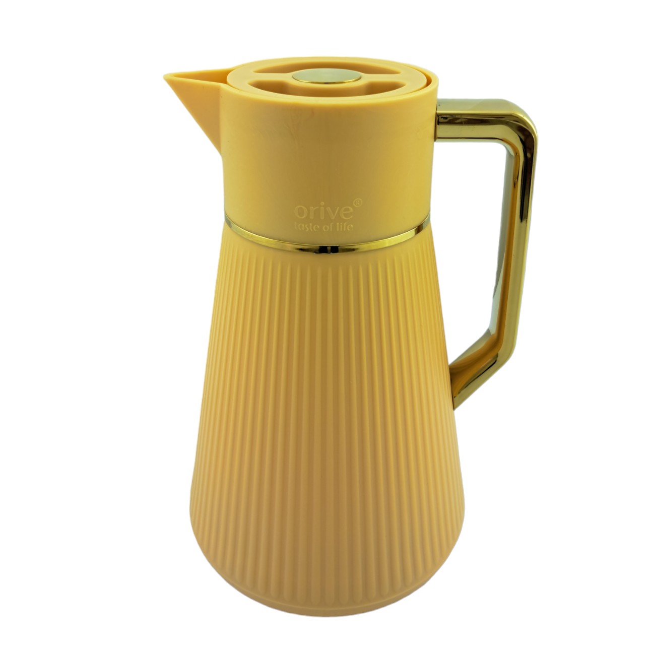 فلاسک 1 لیتری orive اورایو  رنگ زرد 