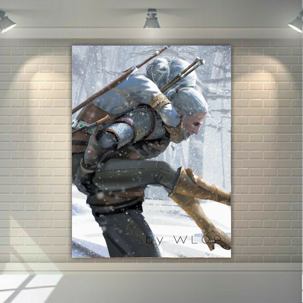 تابلو شاسی طرح گیم ویچر مدل SDT5046