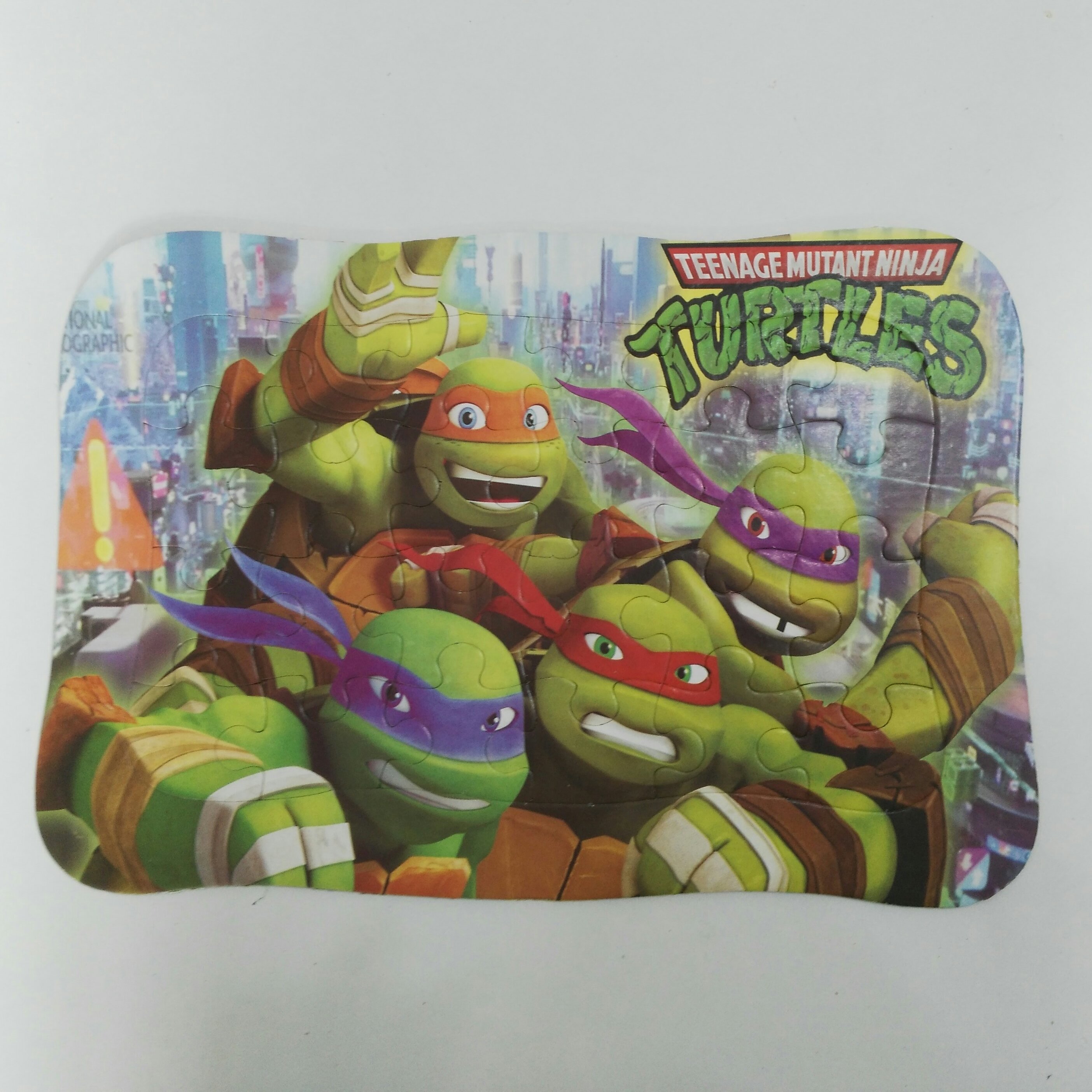 پازل طرح لاک پشت های نینجا  در ابعاد 22*32