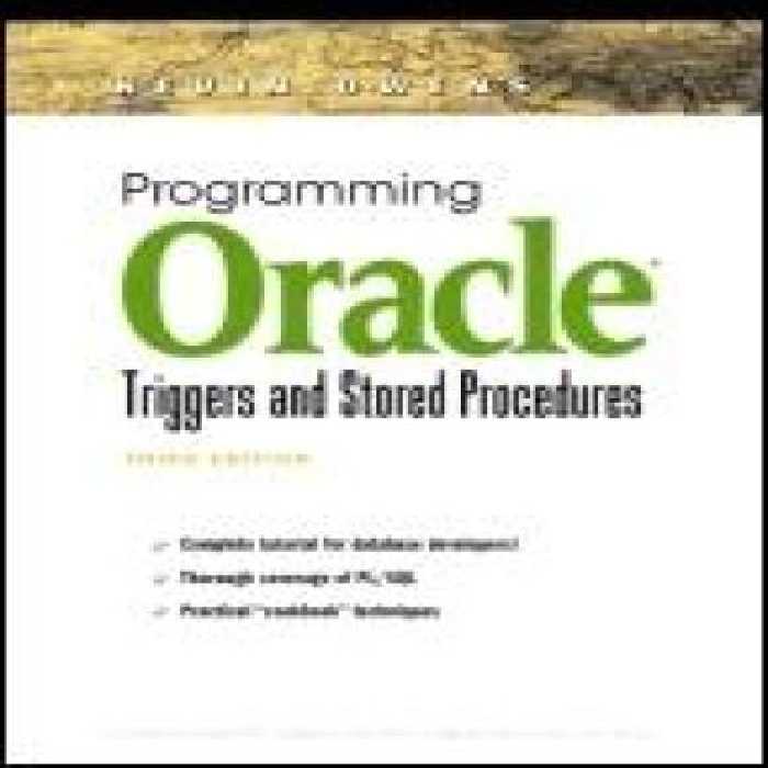 خرید و دانلود نسخه کامل کتاب Programming Oracle Triggers and Stored Procedures