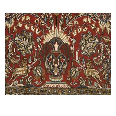 فرش دستبافت دو متری مدل شهرضا ایلیاتی کد 5