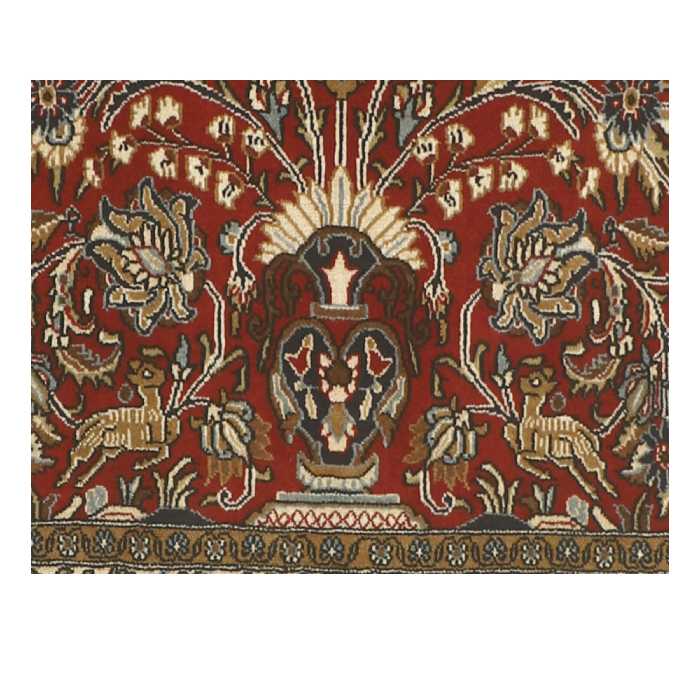 فرش دستبافت دو متری مدل شهرضا ایلیاتی کد 5