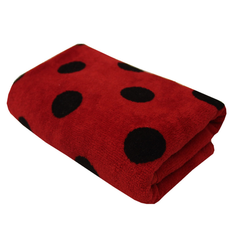 حوله دستی پودایران طرح خالدار سایز 80×40 سانتی متر | کالا مکس