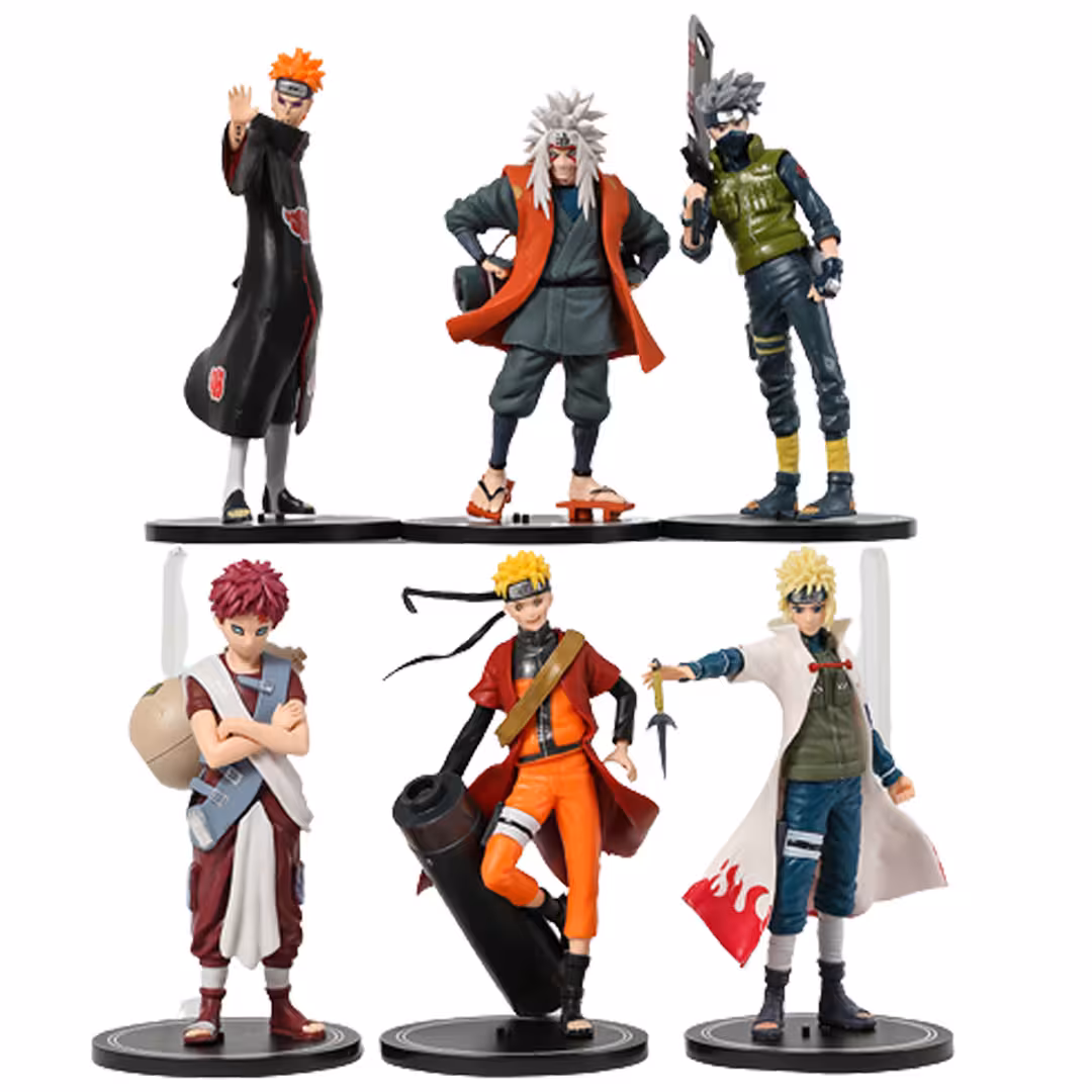 فیگور مدل ناروتو Naruto مجموعه 6 عددی