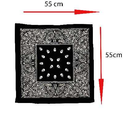 دستمال سر و گردن هکس ایران مدل BANDANA-109