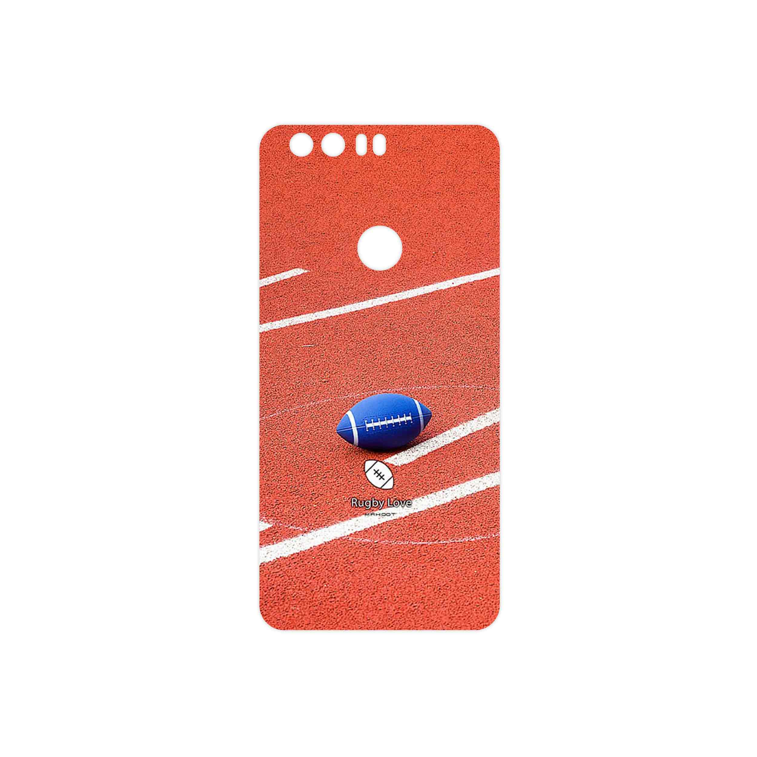 برچسب پوششی ماهوت مدل Rugby football مناسب برای گوشی موبایل آنر 8