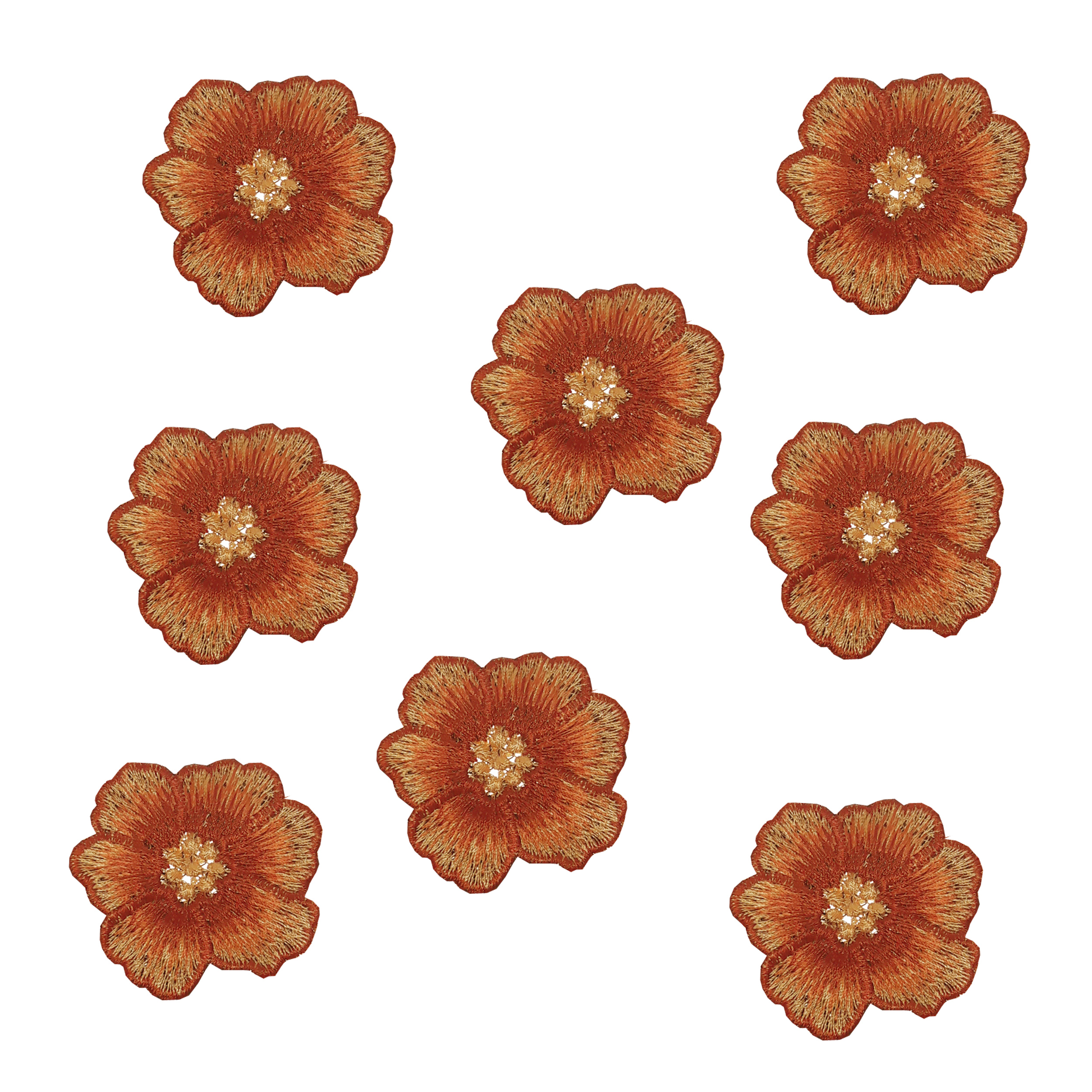 استیکر گل مدل Y7061 بسته 8 عددی