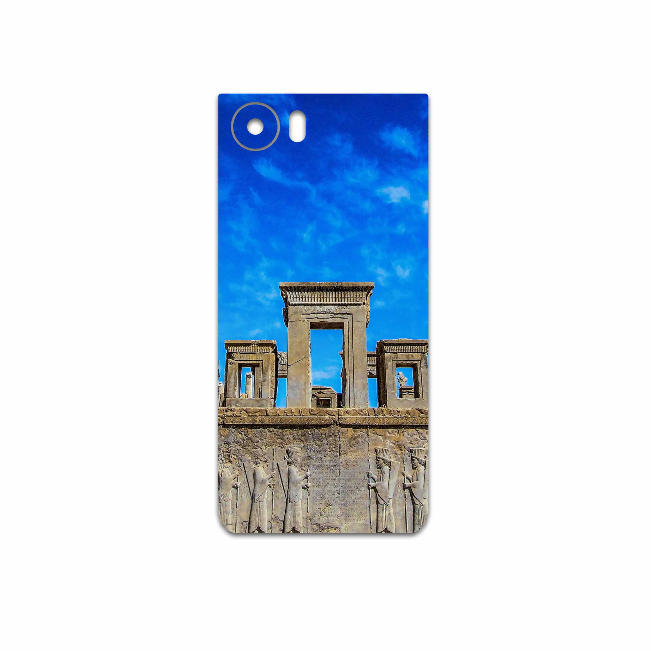 برچسب پوششی ماهوت مدل TAKHT-e-JAMSHID مناسب برای گوشی موبایل بلک بری KEYONE