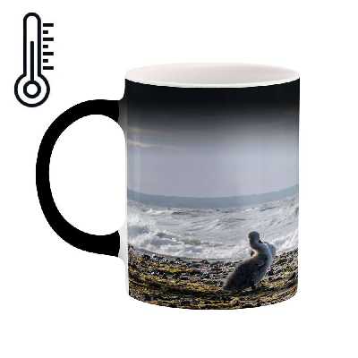 ماگ حرارتی کاکتی طرح قو مدل mgh14333