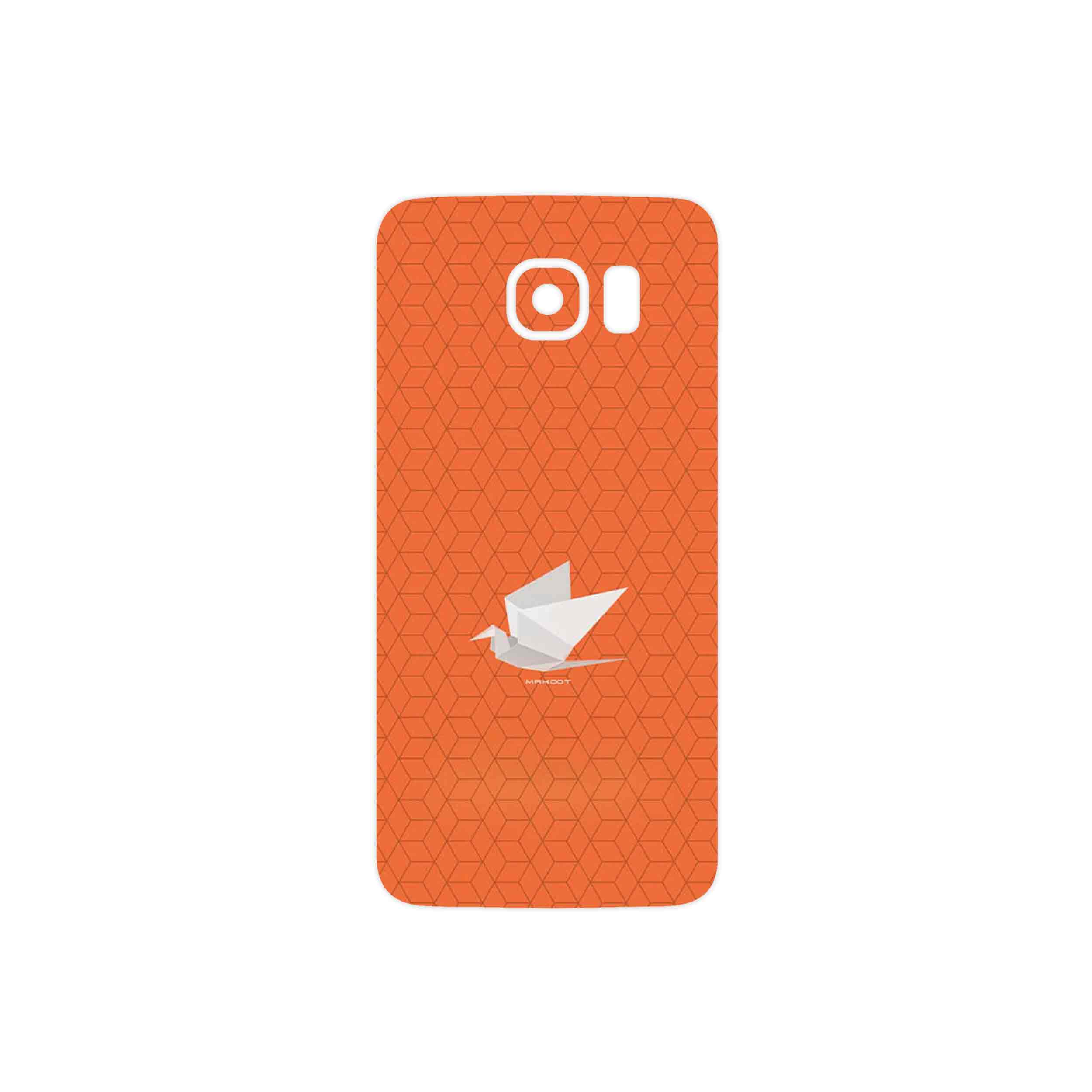 برچسب پوششی ماهوت مدل Minimalist origami bird مناسب برای گوشی موبایل سامسونگ Galaxy S6