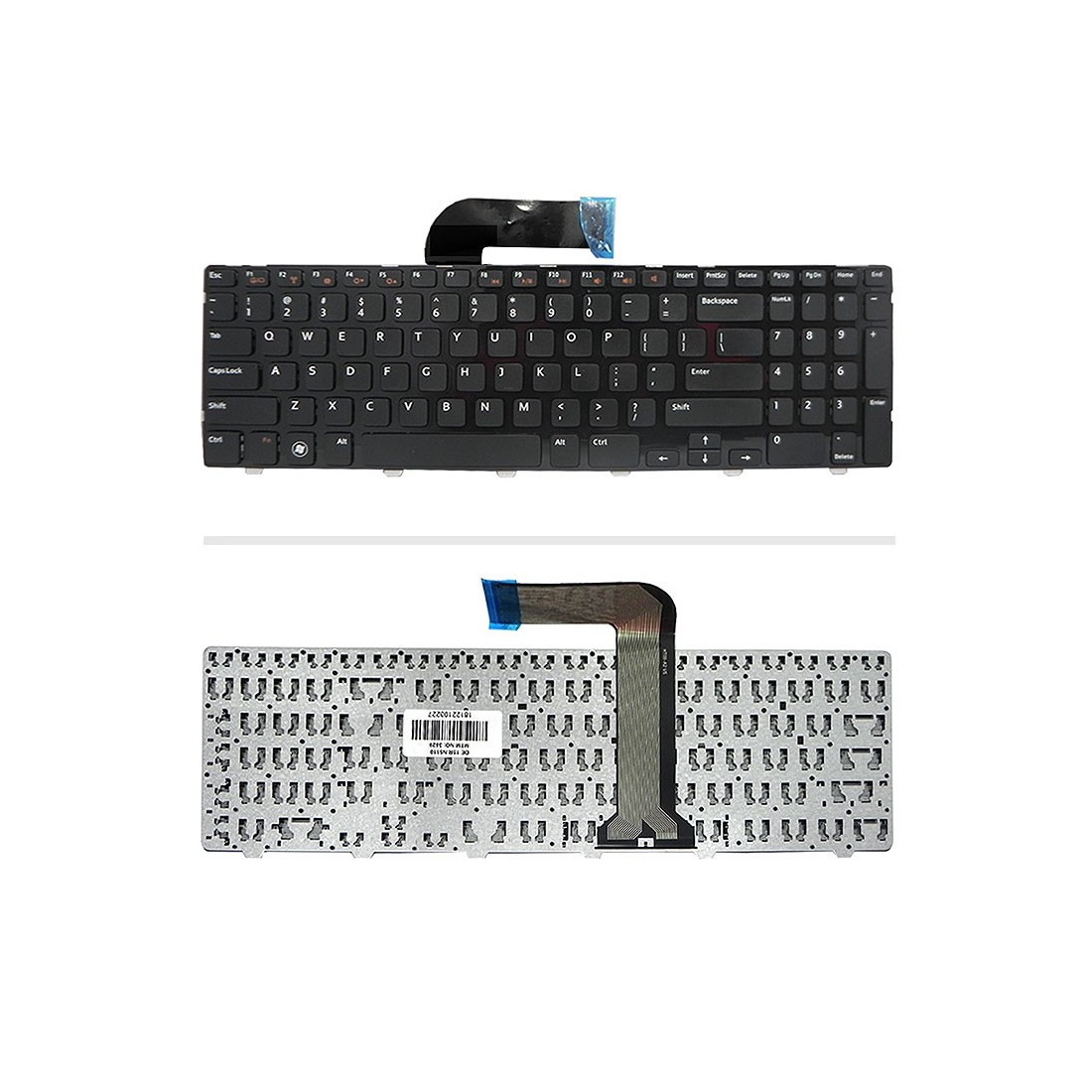کیبورد لپتاپ دل M501Z (Inspiron 15R | با فریم)