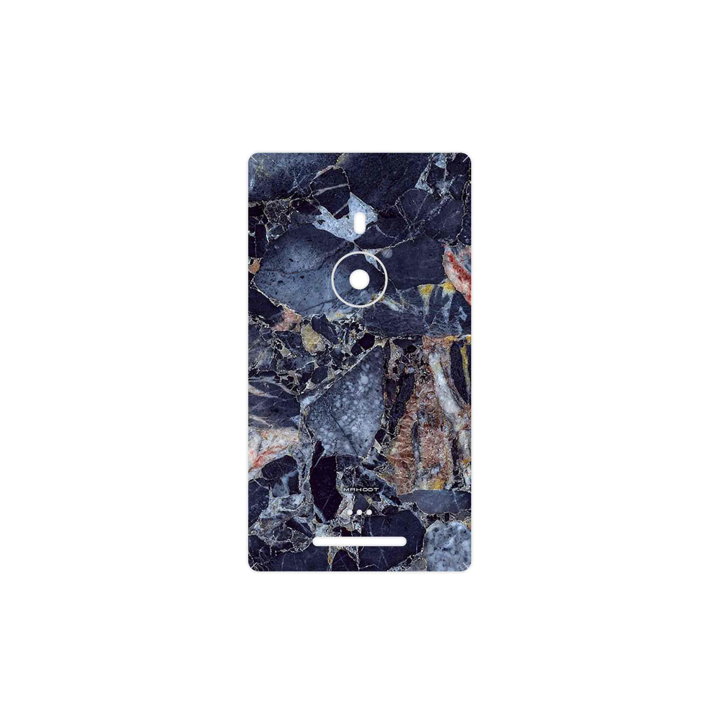 برچسب پوششی ماهوت مدل Broken black marble مناسب برای گوشی موبایل نوکیا Lumia 925