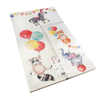 تابلو بوم میلا طرح سیرک کد 99002 مجموعه 4 عددی