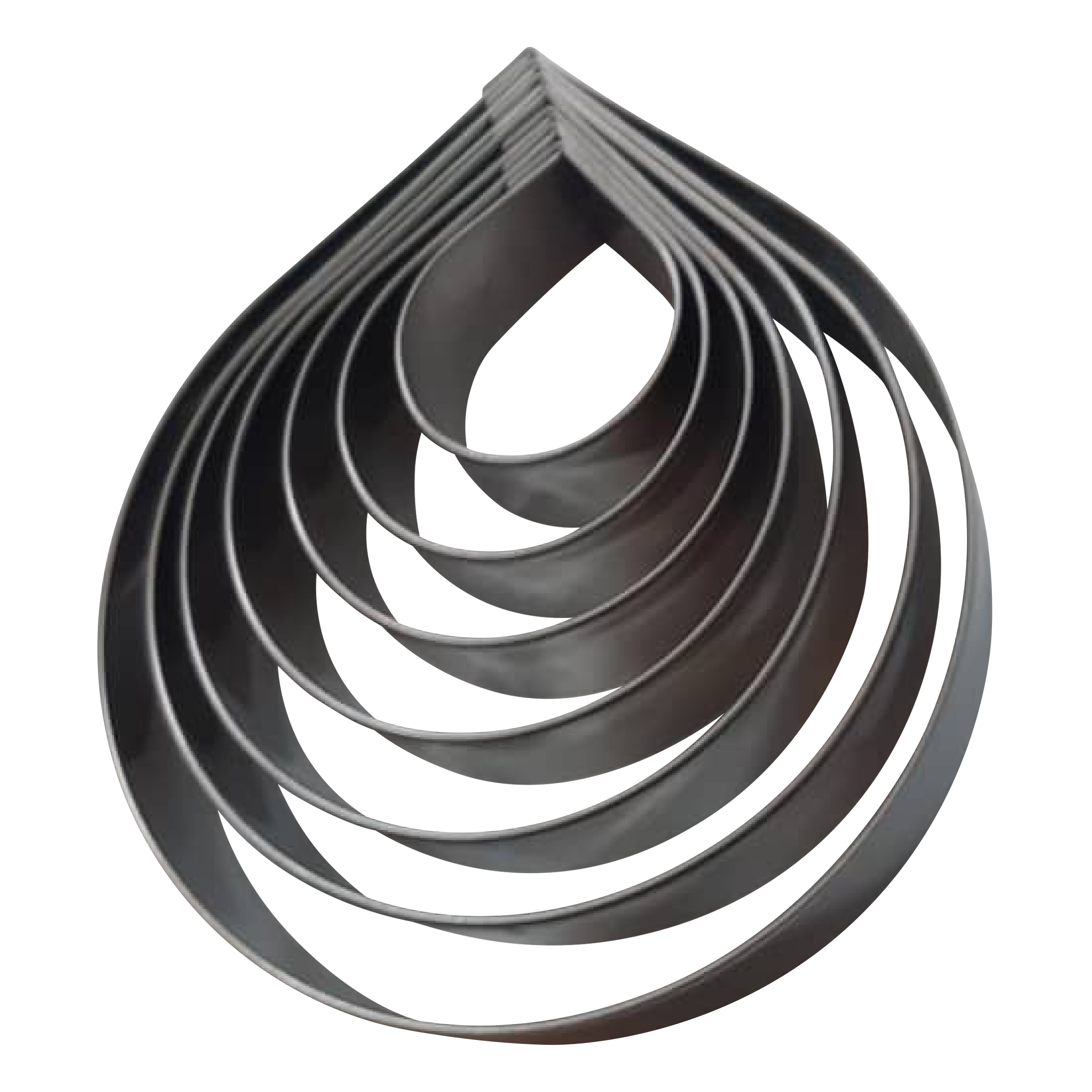 کاتر شیرینی پزی طرح قطره مدل pe104 مجموعه 7 عددی