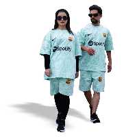 ست تیشرت و شلوارک هواداری بارسلونا