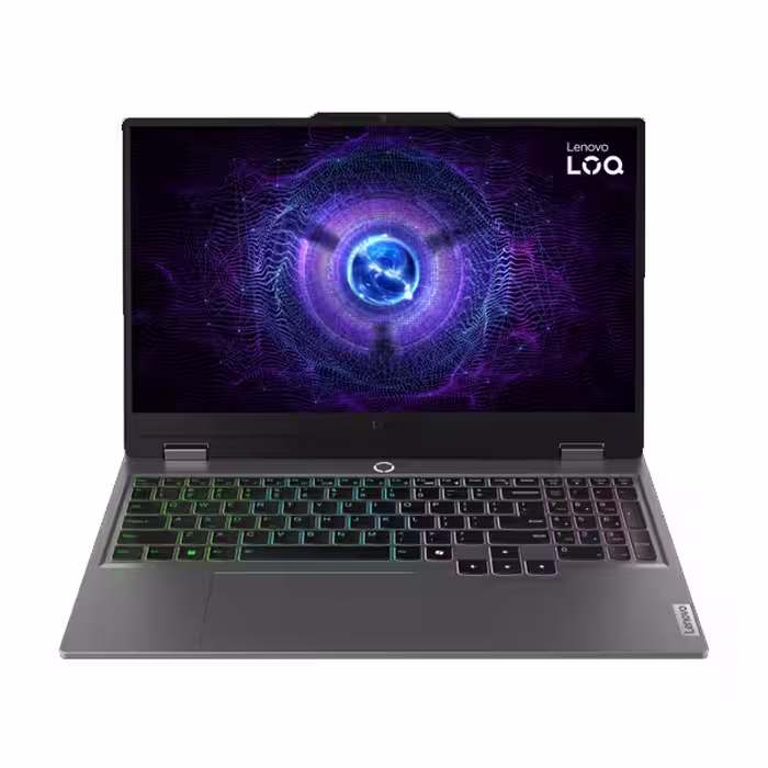لپ تاپ 15.6 اینچی لنوو مدل LOQ Core i5 با 32 گیگابایت رم، 512 گیگابایت حافظه SSD و گرافیک RTX3050