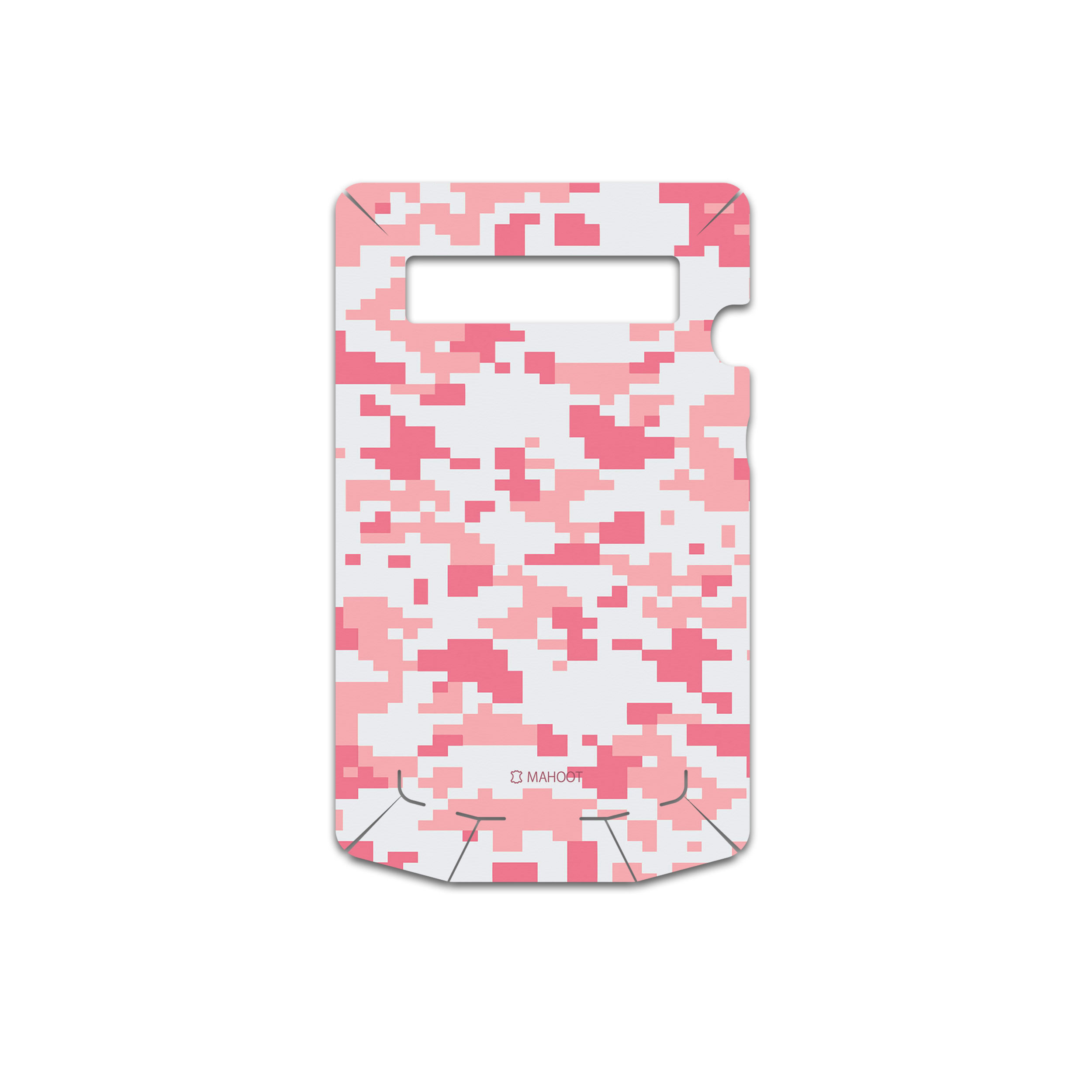 برچسب پوششی ماهوت مدل Army-Pink-pixel مناسب برای گوشی موبایل بلک بری Porsche Design P9981