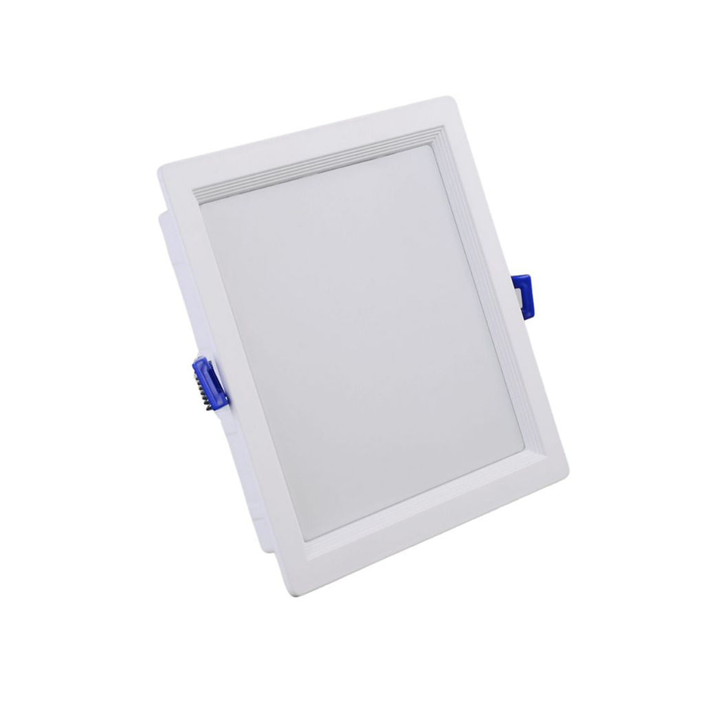 چراغ سقفی توکار 7 وات تولید نور مدل مونلایت مربع کد TLR83BP007