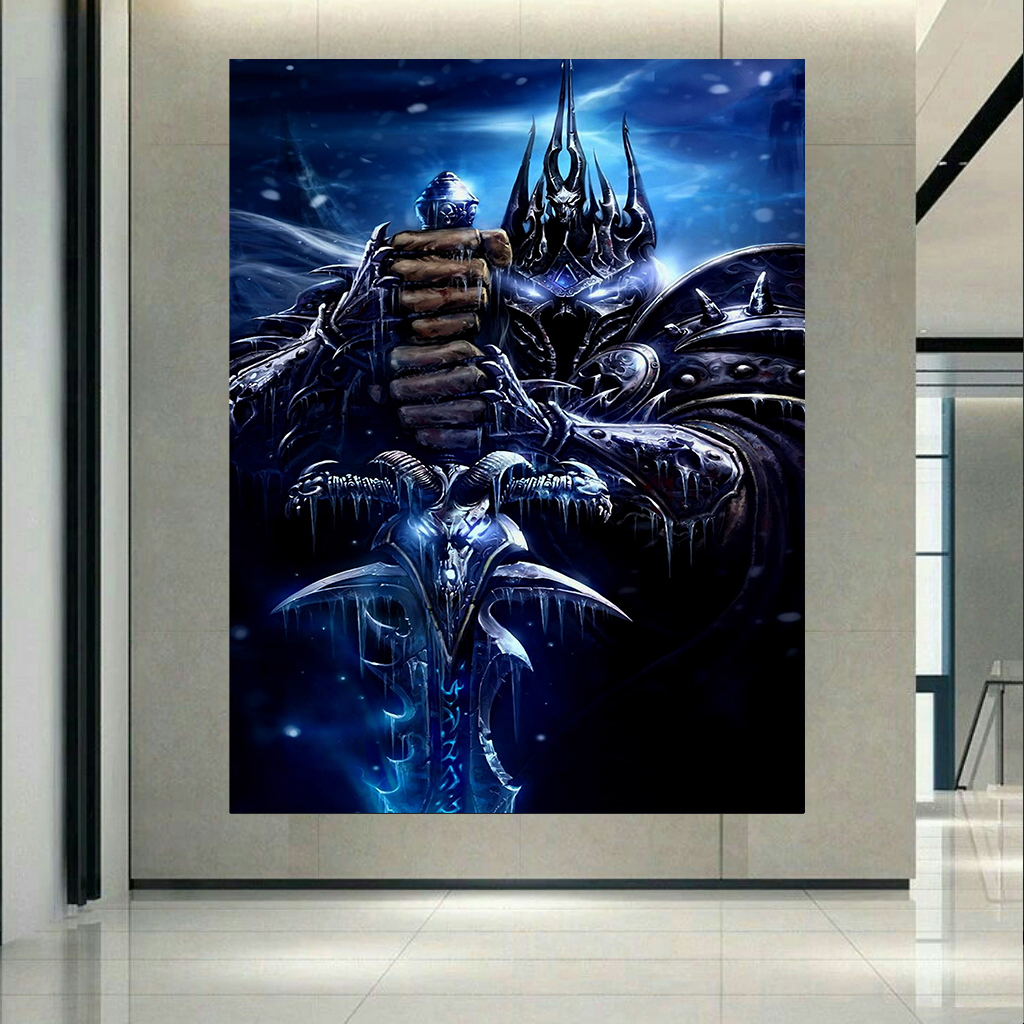 تابلو بوم طرح گیم مدل World of Warcraft کد AR2512