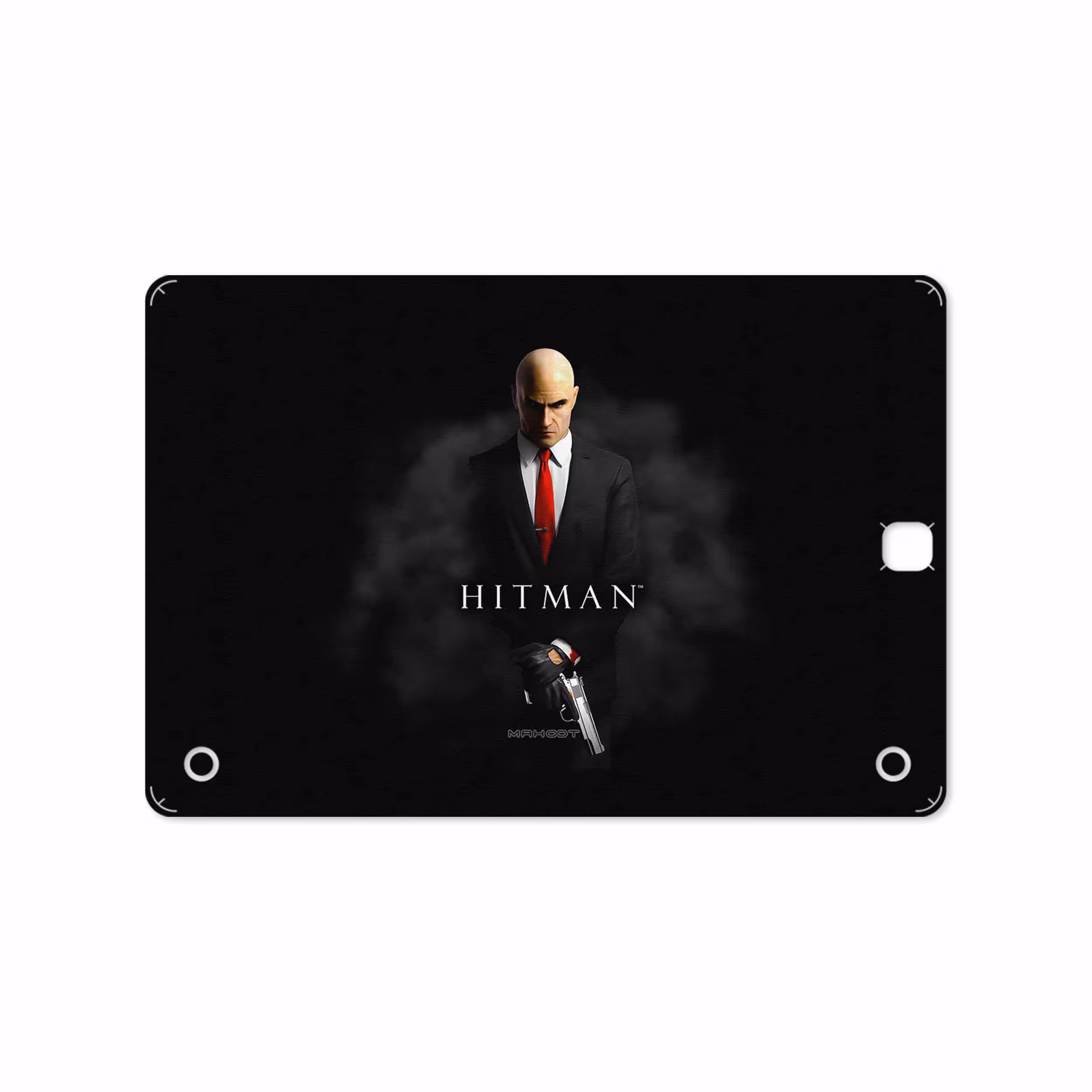 برچسب پوششی ماهوت مدل Hitman-Game مناسب برای تبلت سامسونگ Galaxy Tab A 9.7 2015 T550