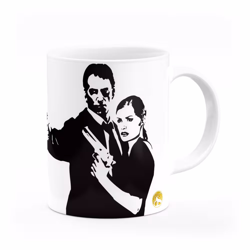 ماگ هومرو طرح مکس پین Max Payne مدل MG7716