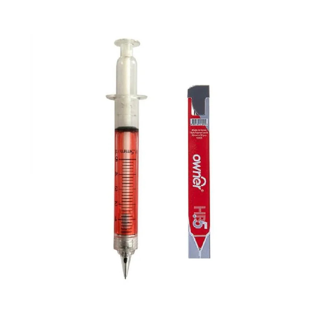 مداد نوکی 0.5 میلی متر مدل آمپول به همراه نوک