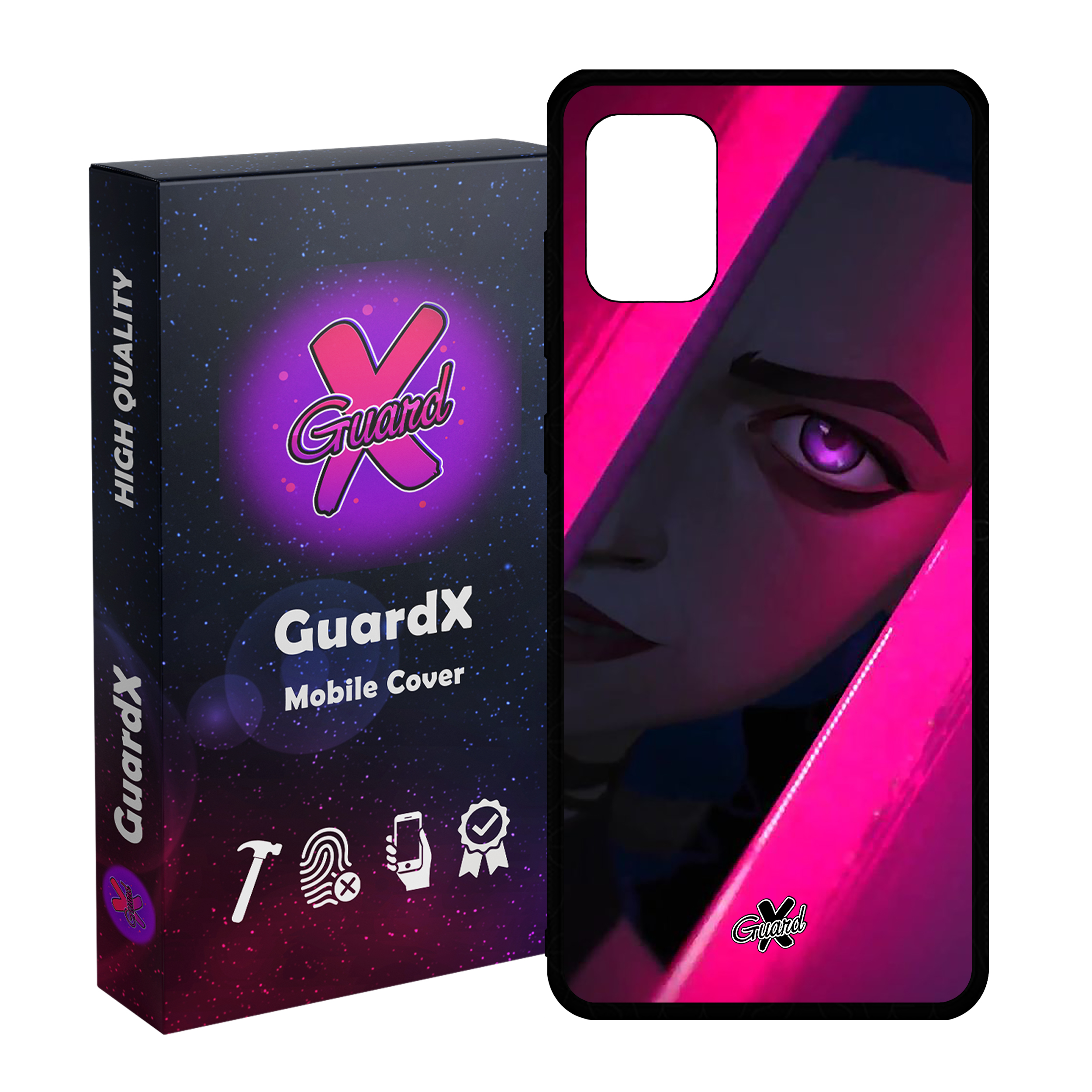 کاور گارد ایکس طرح Arcane مدل Glass10419 مناسب برای گوشی موبایل سامسونگ Galaxy A31