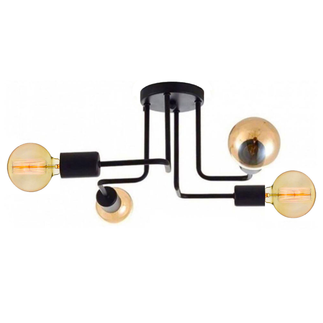 لوستر سقفی 4 شعله مدل adli63