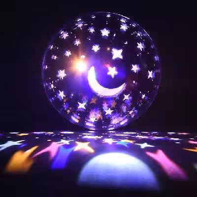 چراغ خواب طرح کهکشانی مدل اسپیکردار