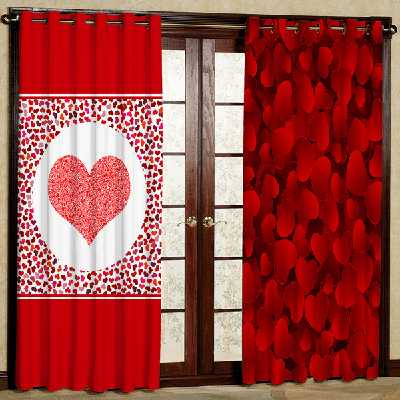 پرده مدل مخمل پانچی کد 1787 سایز 280x140 سانتی متر