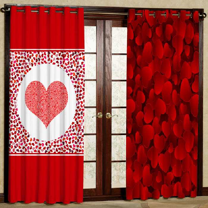 پرده مدل مخمل پانچی کد 1787 سایز 280x140 سانتی متر