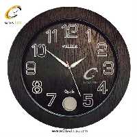 ساعت دیواری اورجینال ولدر PVC مشکی| کد رفرنس 702
