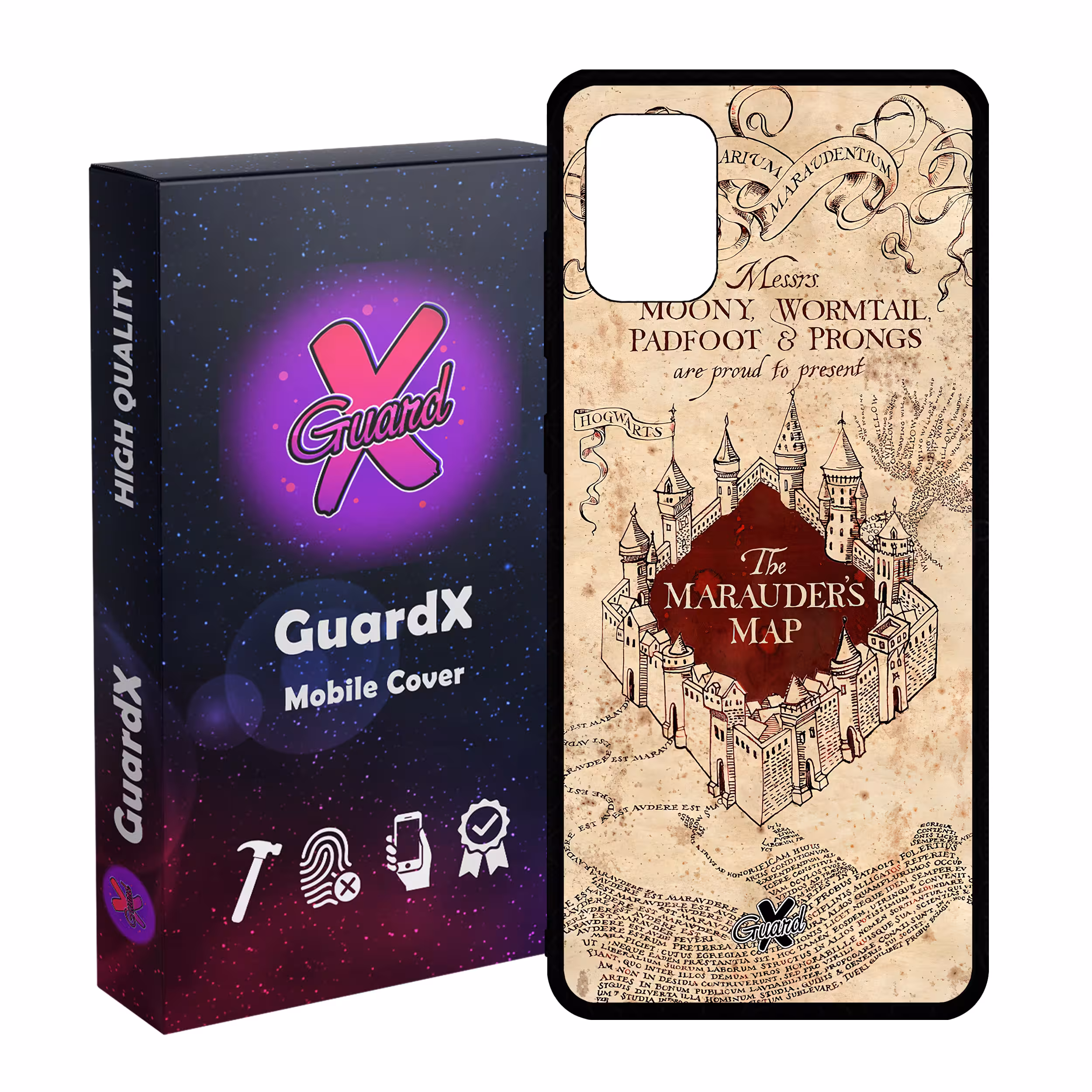 کاور گارد ایکس طرح هری پاتر مدل Glass10490 مناسب برای گوشی موبایل سامسونگ Galaxy A71 4G