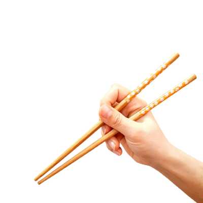 چوب غذاخوری مدل چاپستیک طرح گل کد 3