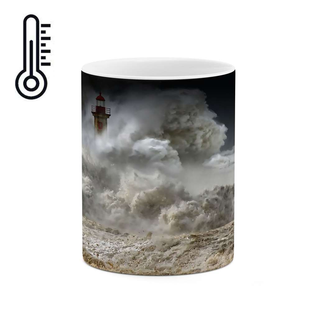 ماگ حرارتی طرح طوفان مدل mgph01335