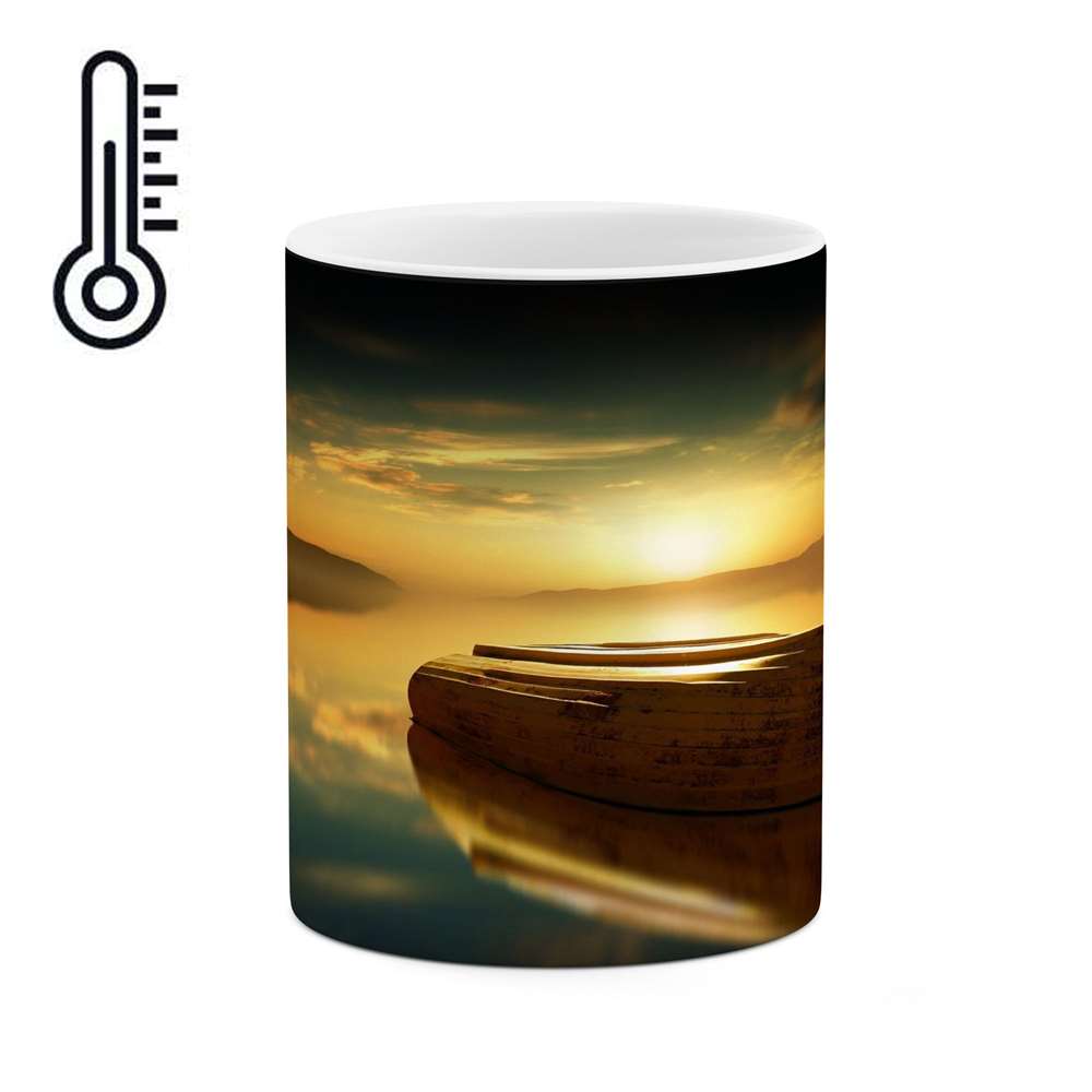 ماگ حرارتی کاکتی طرح منظره مدل mgh16770