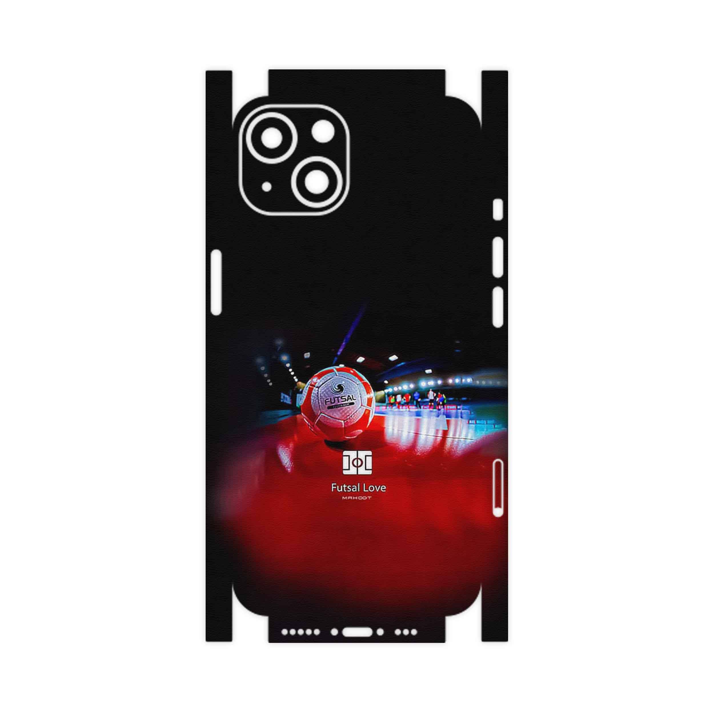 برچسب پوششی ماهوت مدل Futsal-FullSkin مناسب برای گوشی موبایل اپل iPhone 13