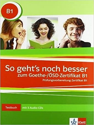 So gehts noch besser zum Goethe OSD Zertifikat B1 CD کتاب آلمانی تست ( سیاه سفید)