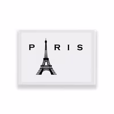 تابلو طرح مینیمال برج ایفل مدل PARIS