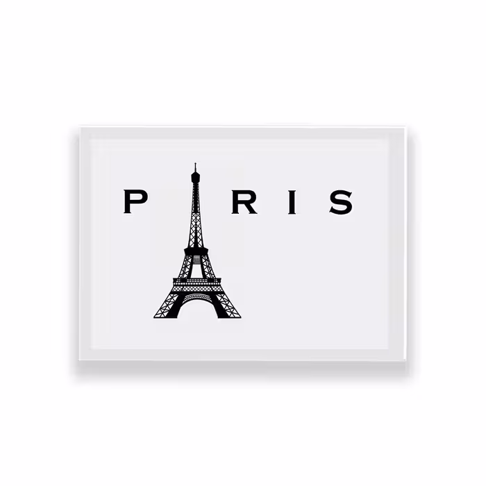 تابلو طرح مینیمال برج ایفل مدل PARIS